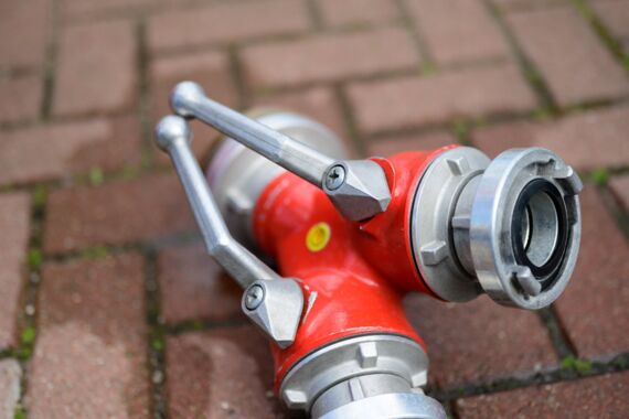 Schlauch zur Brandbekämpfung