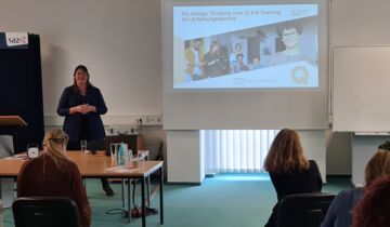 AFZ Rostock bei der "Zukunftswerkstatt Weiterbildung MV 2022" im SAZ Schwerin