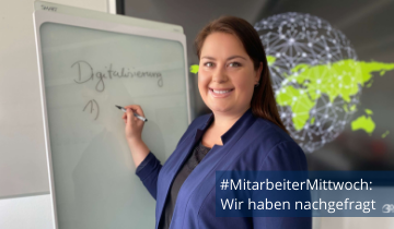 In regelmäßigen Abständen stellen sich unsere Mitarbeiter:innen unseren Fragen