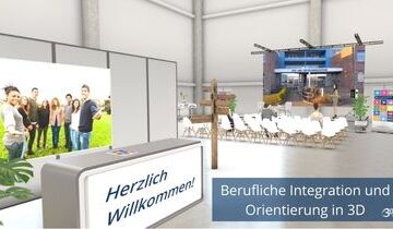 Neben dem S.T.A.R. Maritime Space sowie dem digitalen Schulungsraum der kaufmännischen Berufsbildung, öffnet nun auch die AFZ-Messehalle mit dem Schwerpunkt „Berufliche Integration und Orientierung“ ihre Türen