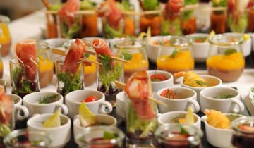 Frisches Buffet im Lokal "Am KAI 334"